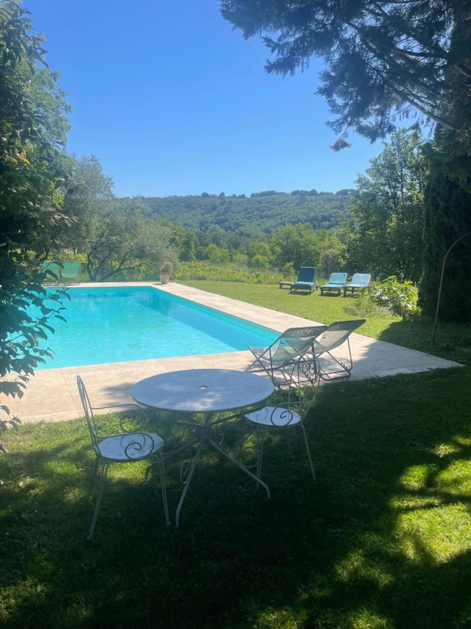 Mas De Foncaudette Bed & Breakfast Lourmarin Luaran gambar